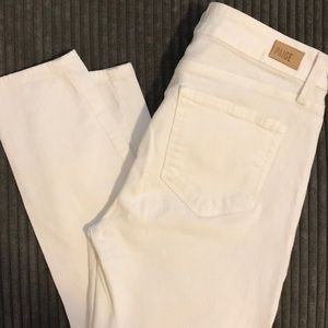 Paige Vertigo crop jeans